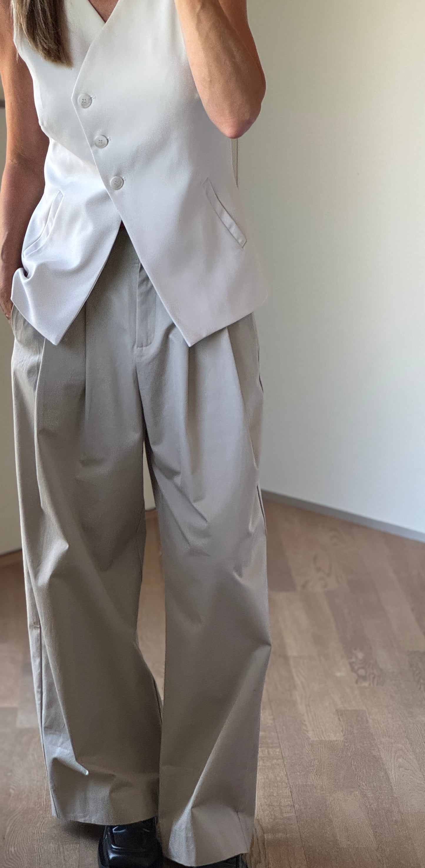 LouLou Cotton pants // Khaki