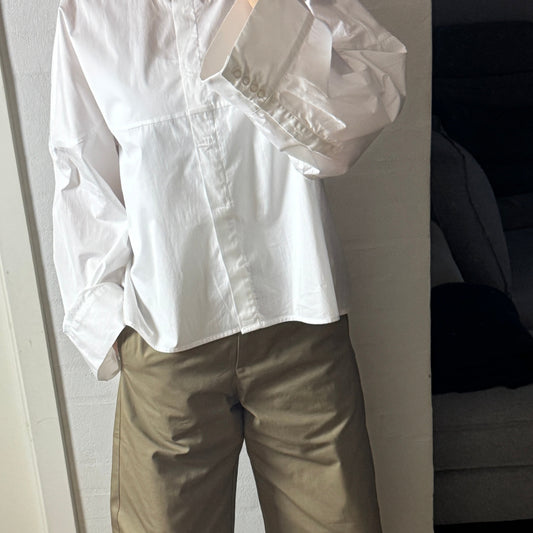 PLUTO shirt white