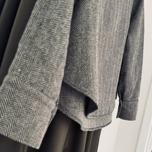 ALMA shirt, Herringbone no.8