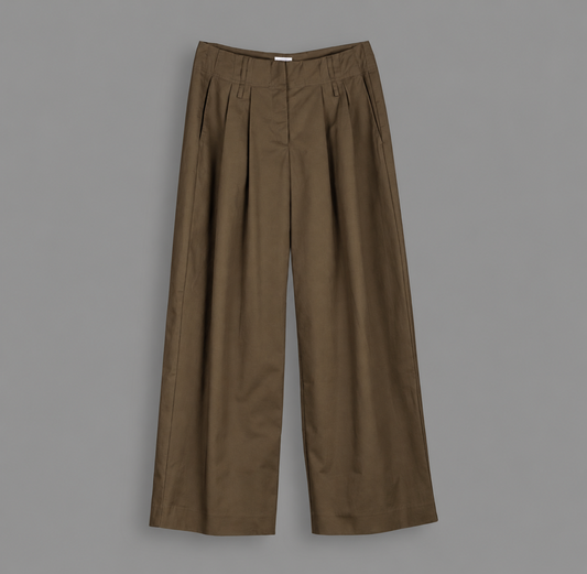 LouLou pants, Cotton Walnut