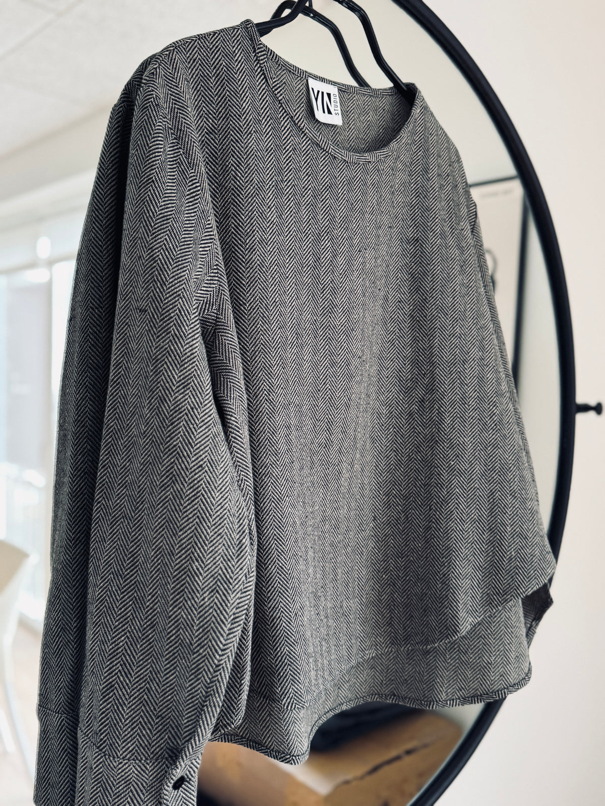 ALMA shirt, Herringbone no.8