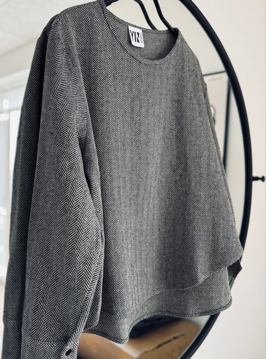 ALMA shirt, Herringbone no.8