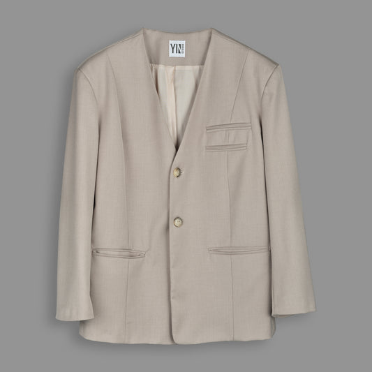 Cocoon Blazer Beige