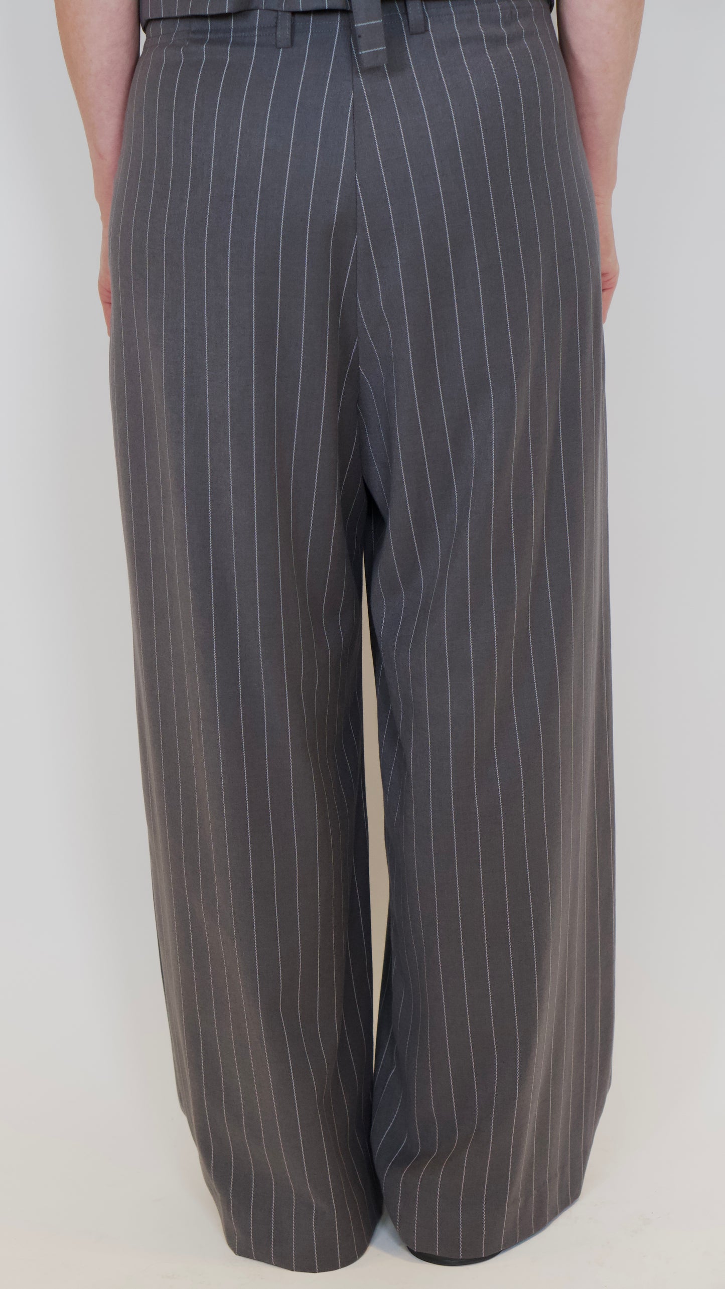 LouLou pants Grey Pinstripe