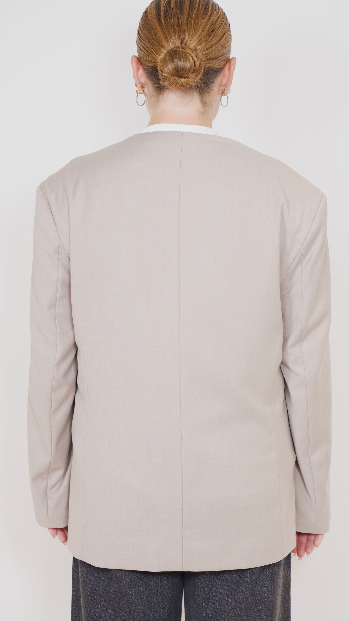 Cocoon Blazer Beige