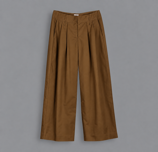 LouLou pants, Cotton Walnut