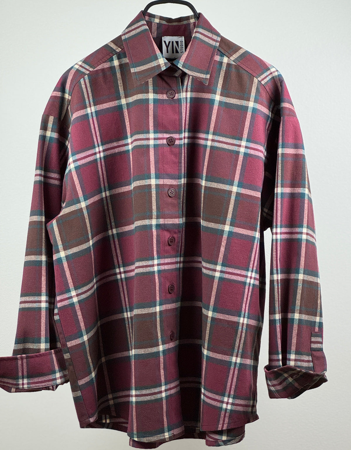 ENZO shirt // red check No. bala