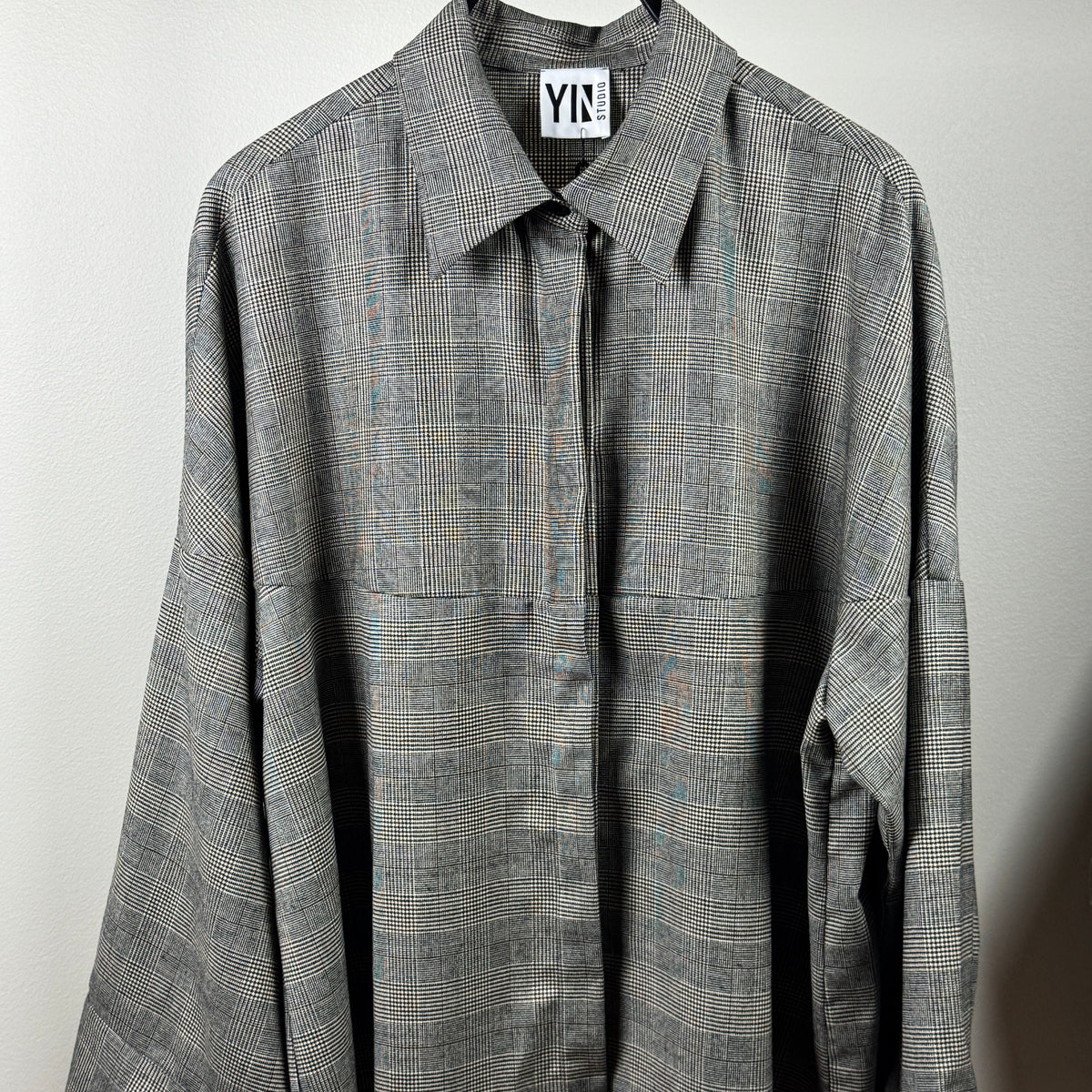 PLUTO shirt Black & White check