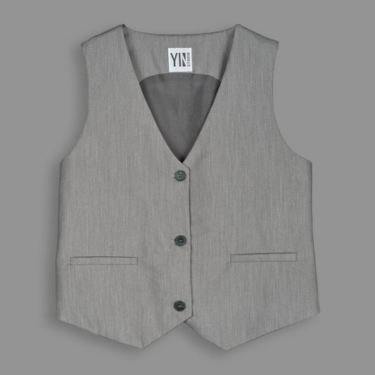 LUCCA vest Grey