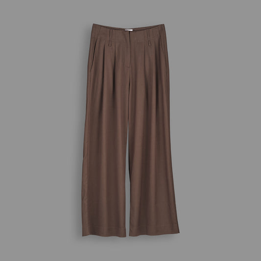 LouLou pants Brown Pinstripe