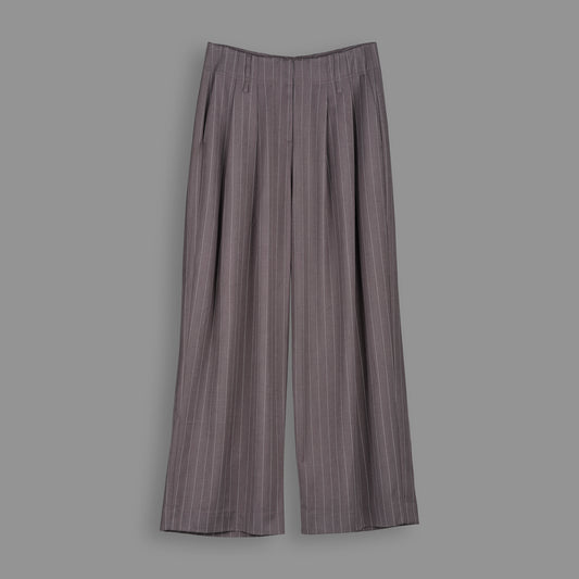 LouLou pants Grey Pinstripe