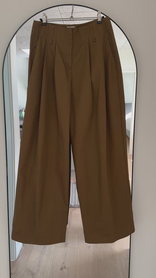 LouLou pants, Cotton Walnut
